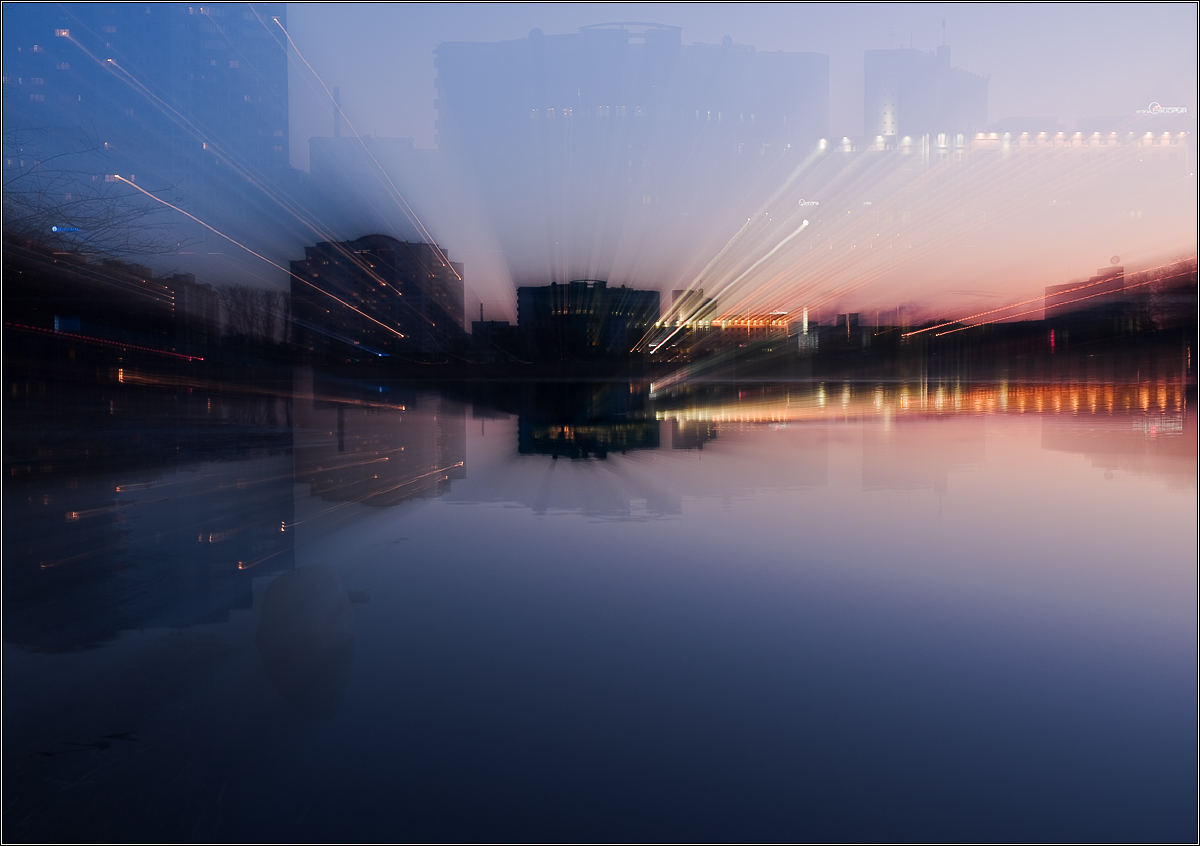 Минские окна,негасимый свет