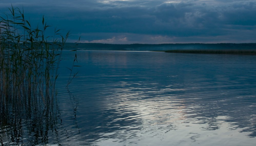 дым над водой (после грозы)