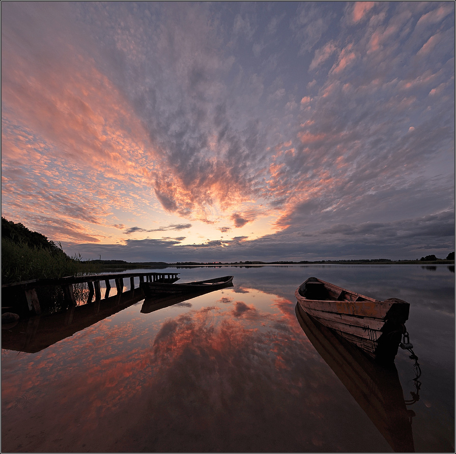 Уплывающий  закат