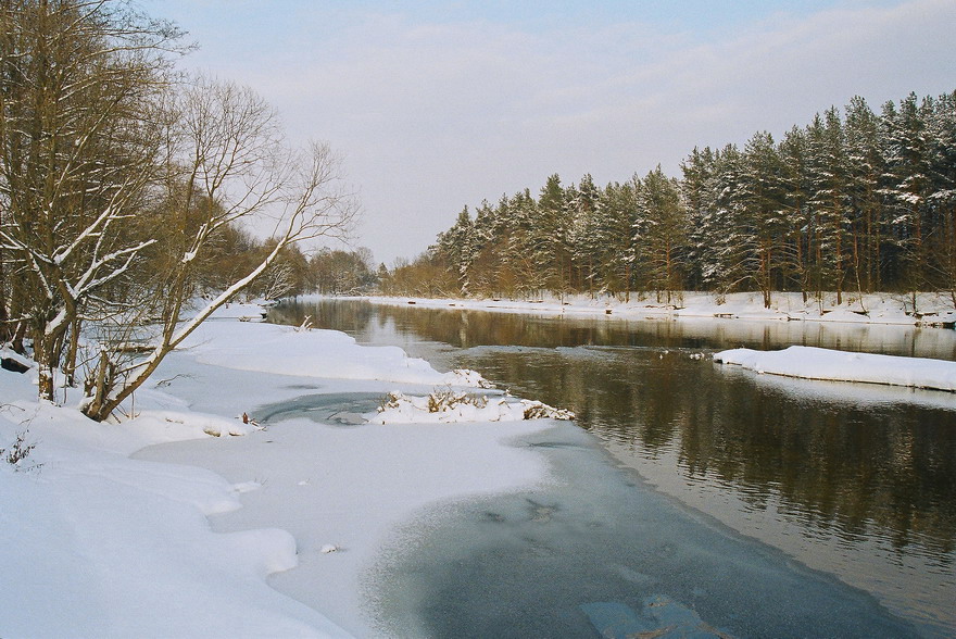 Вилия зимой