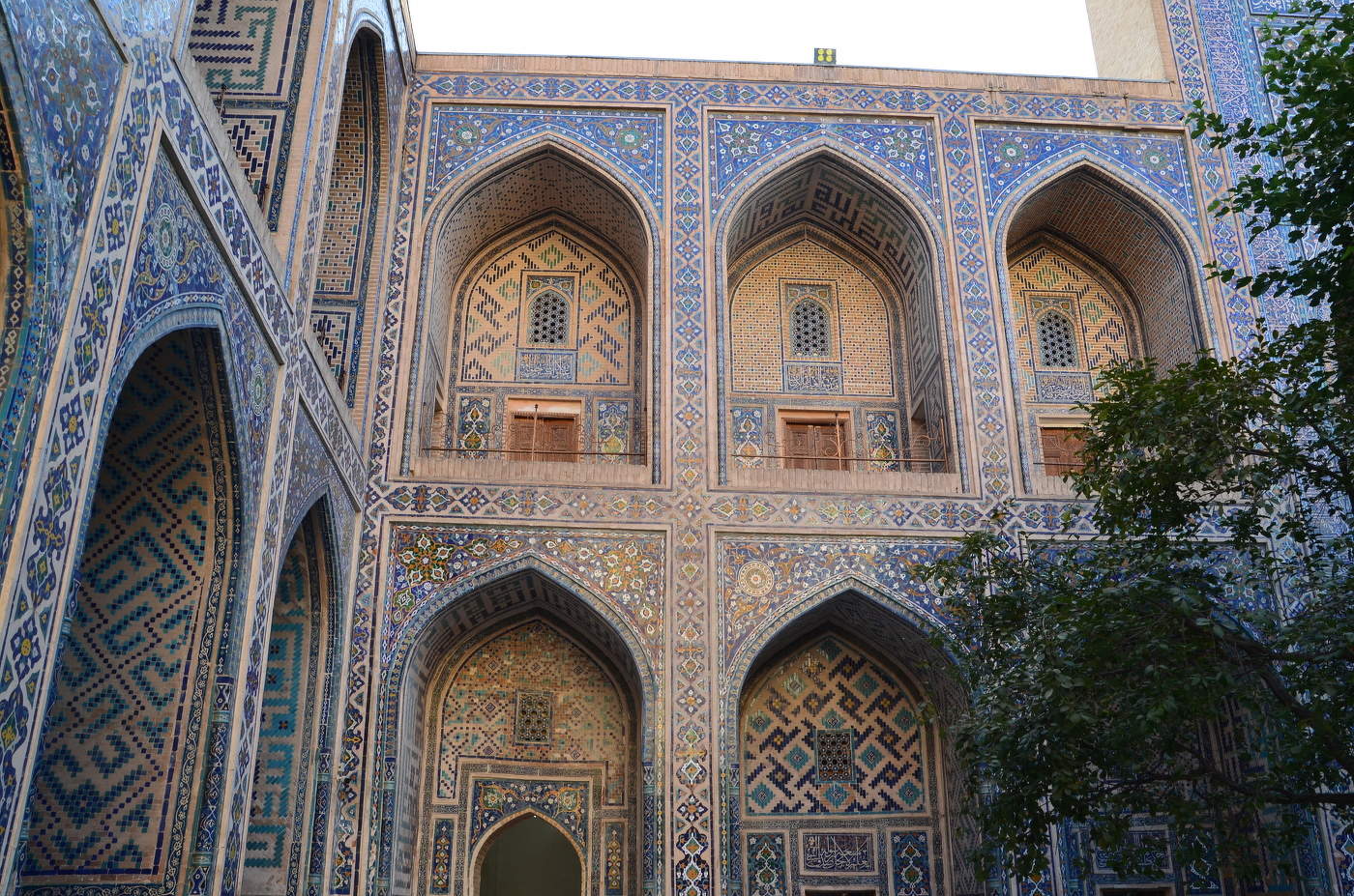 Фрагмент "общежития" в медресе