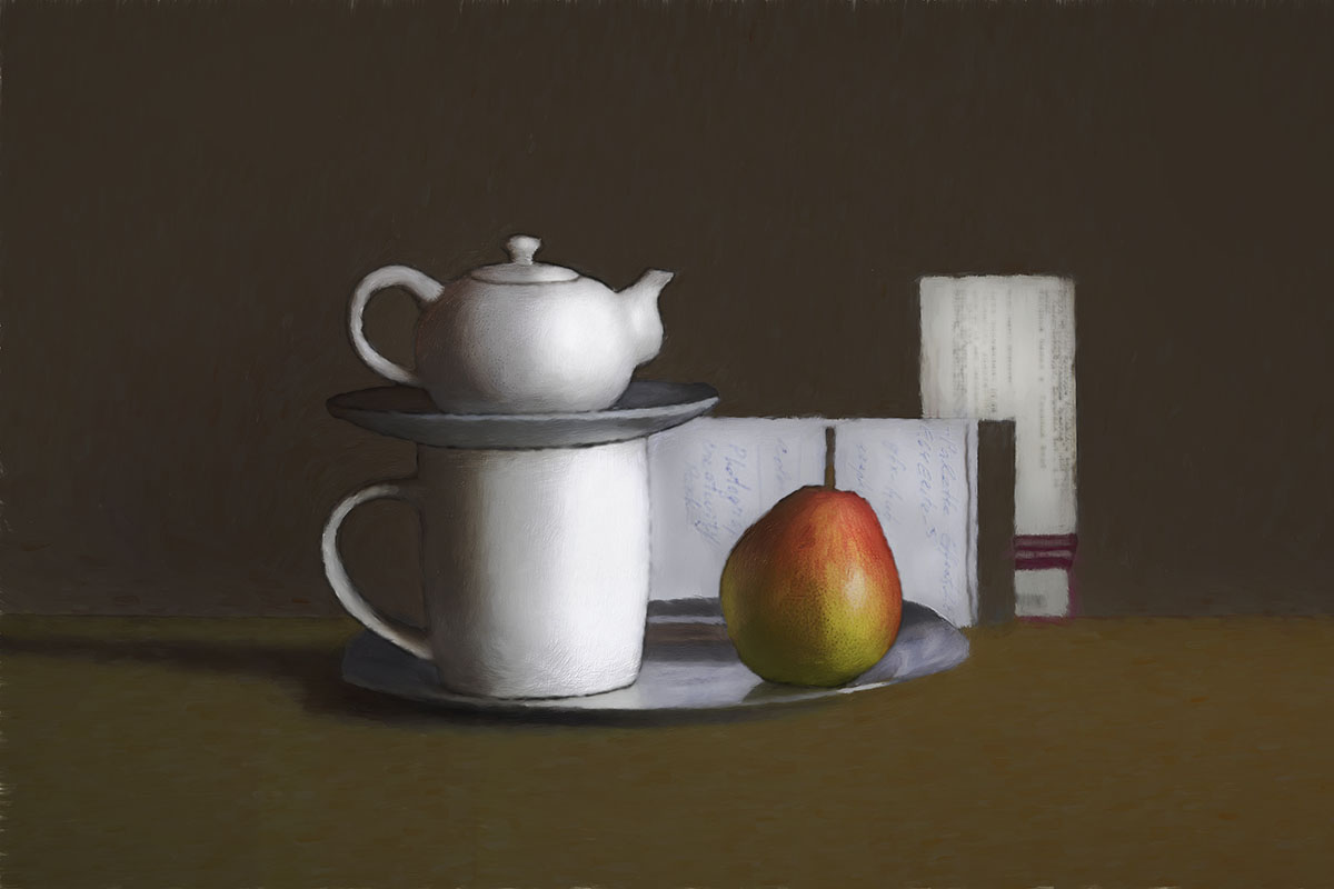 чайник и груша