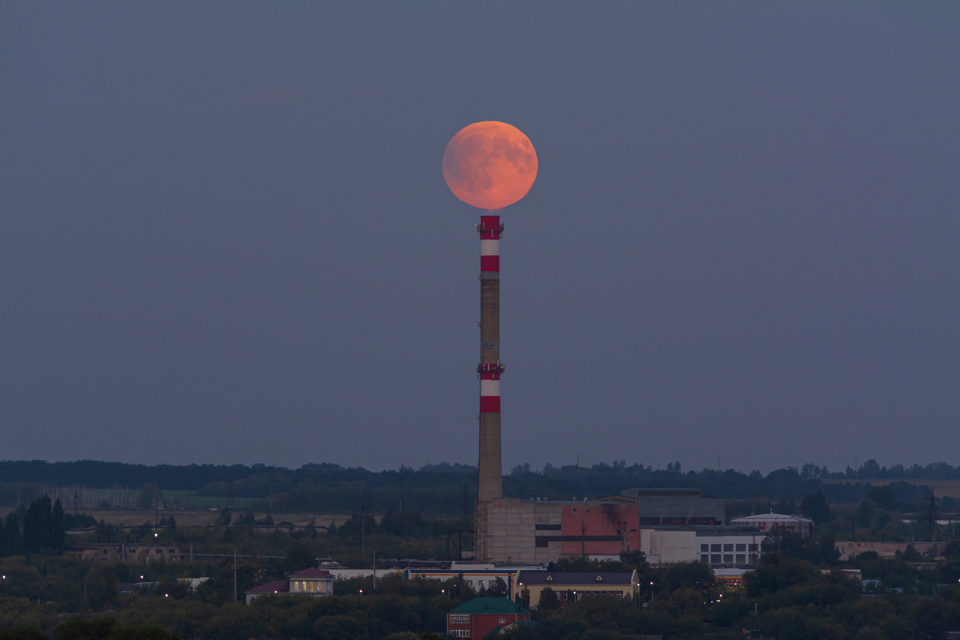 начало затмения