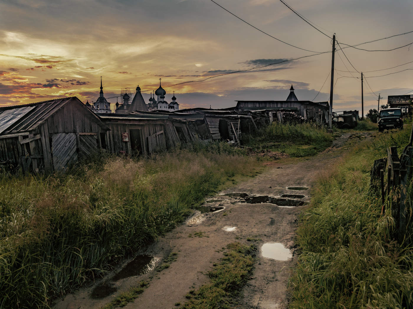 Рассвет на Соловках