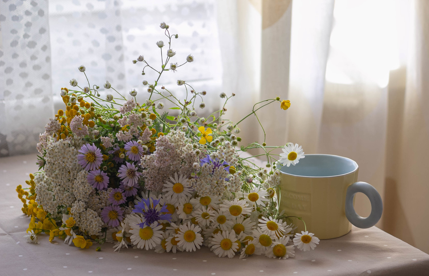 Летний букетный привет