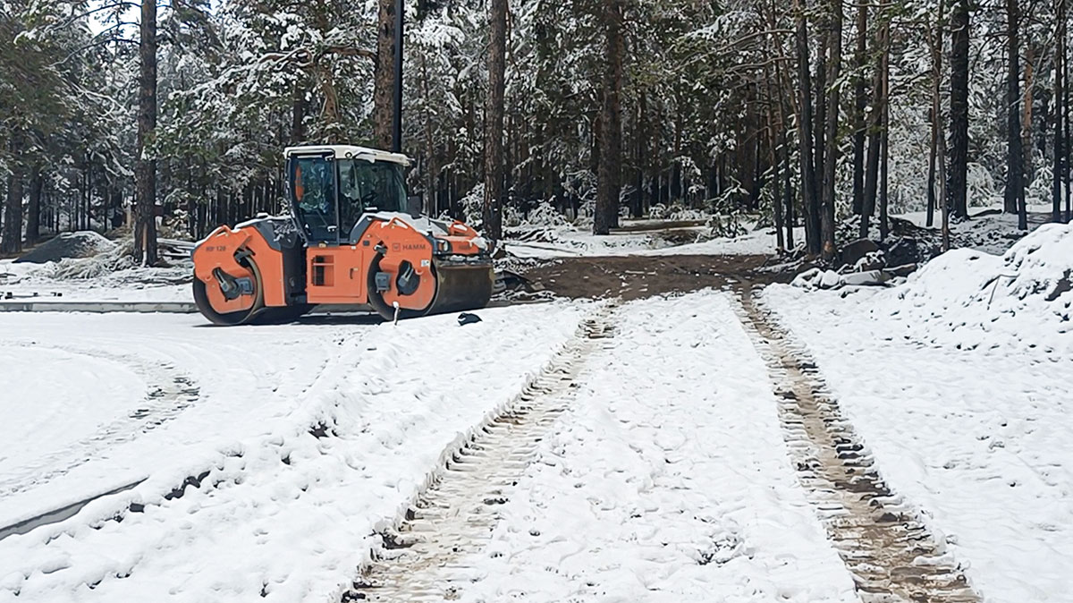 Время для асфальта!