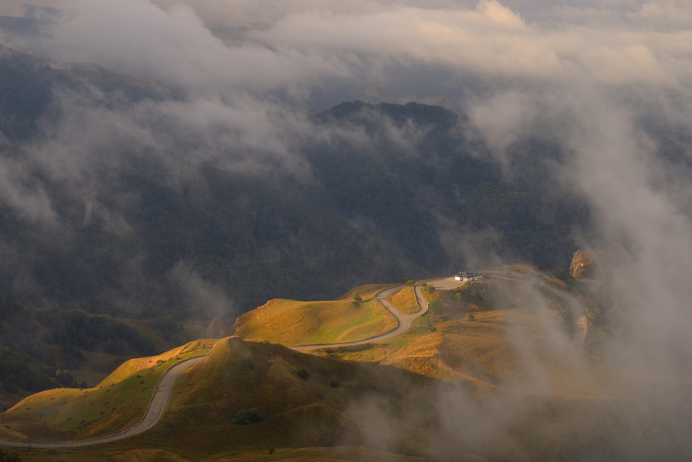 Утро на перевале