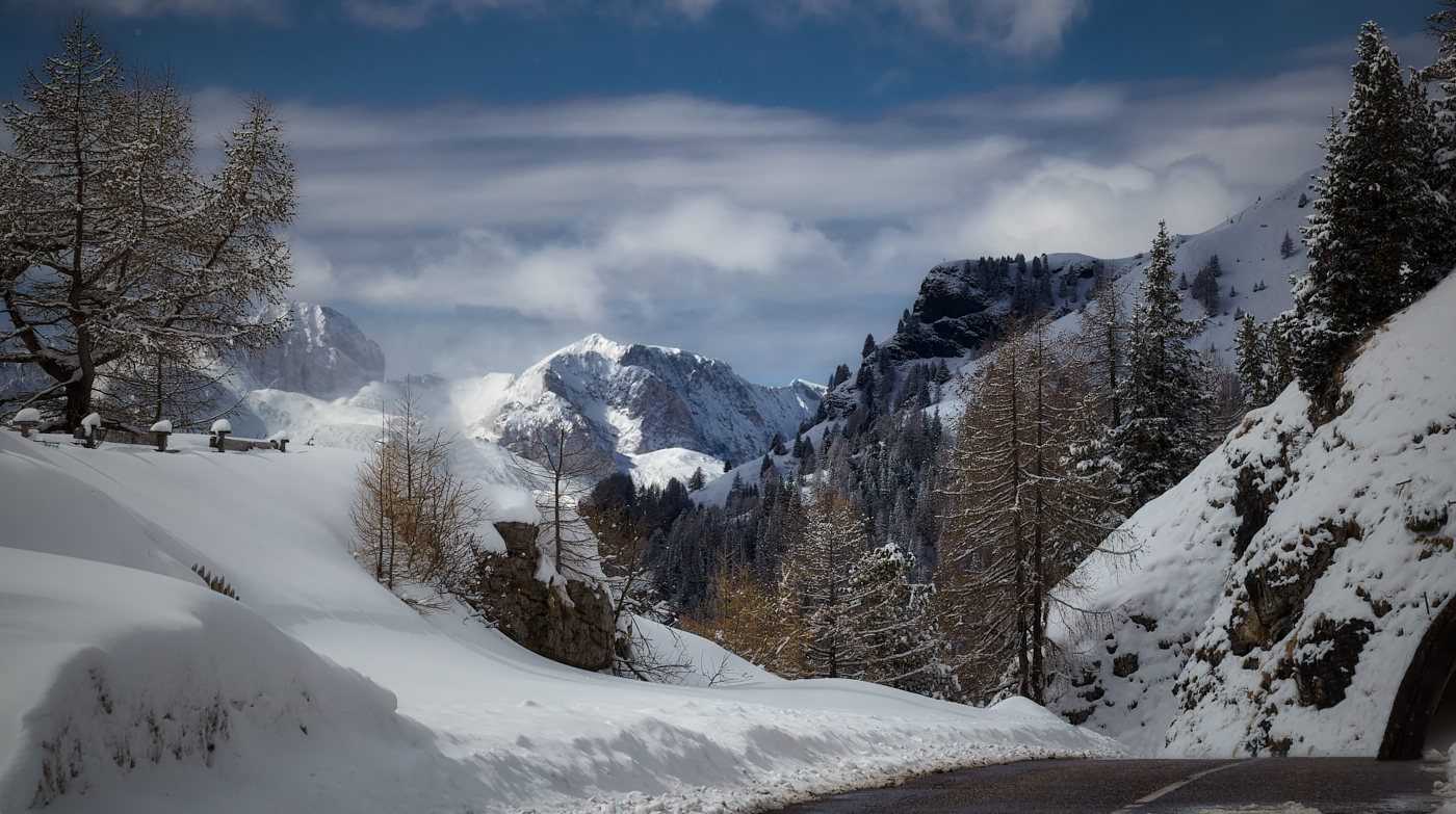 после снегопада