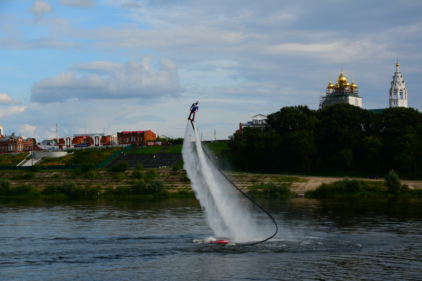 Флайбординг.