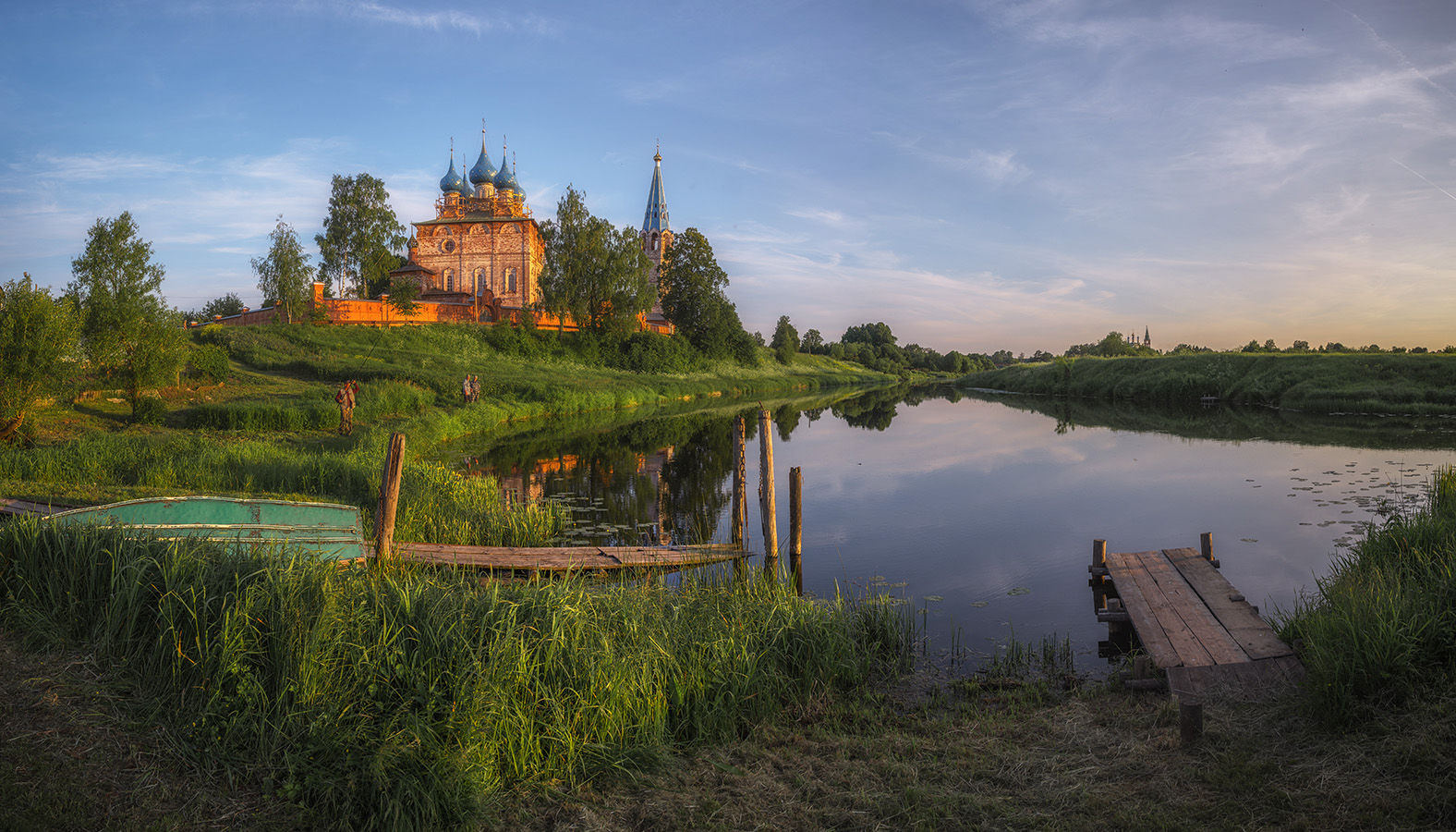 Летний вечер.