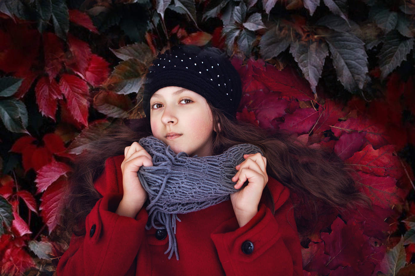 Вика. Осенний портрет_1.