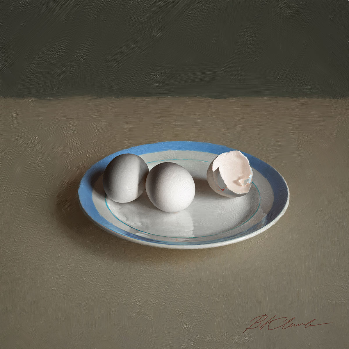 с голубой каёмочкой