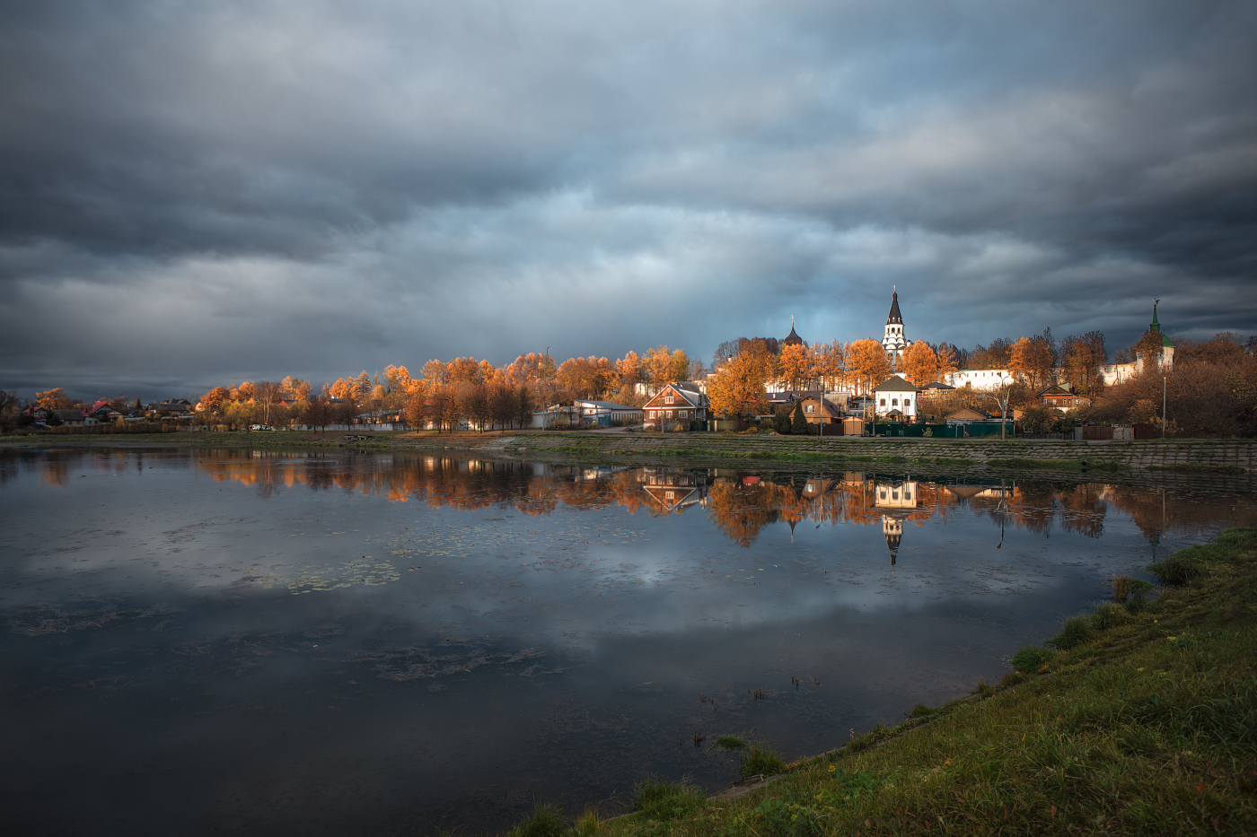 осениий вечер в Александрове