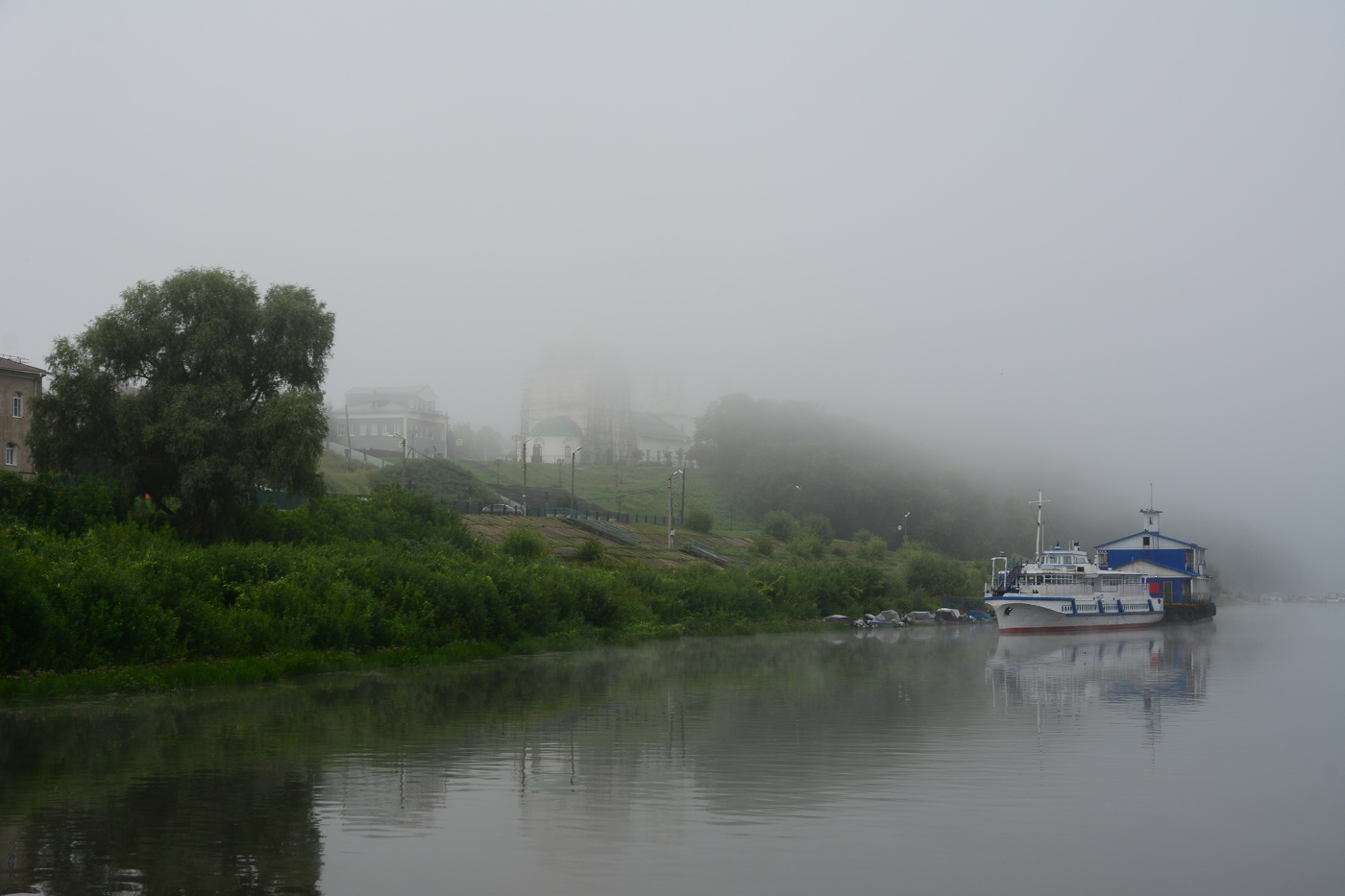 **Туманное утро.*
