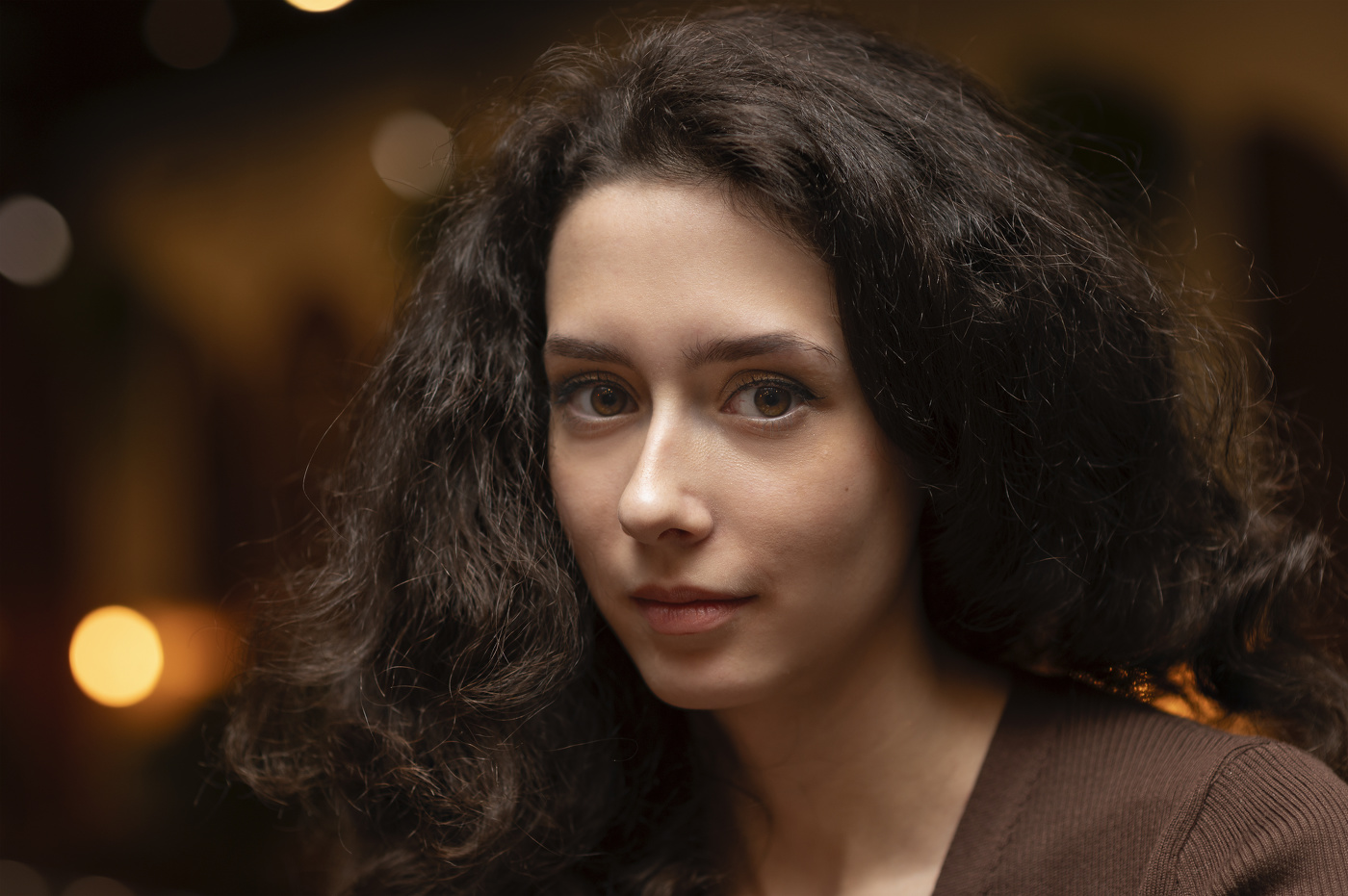 портрет студентки