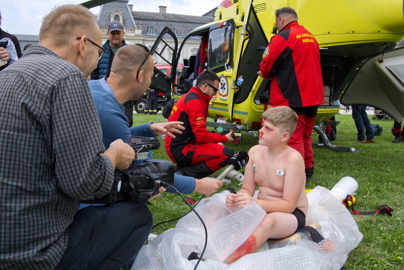 Работа спасателей