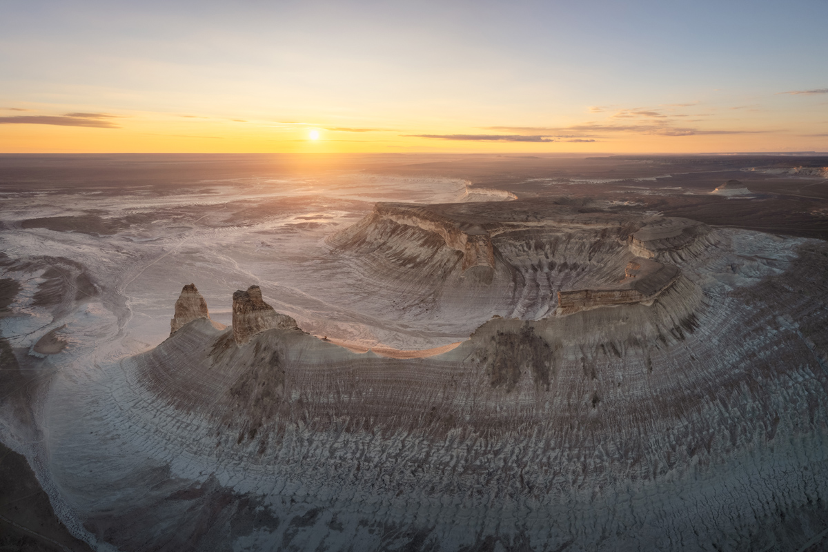 "Закат в меловой пустыне"
