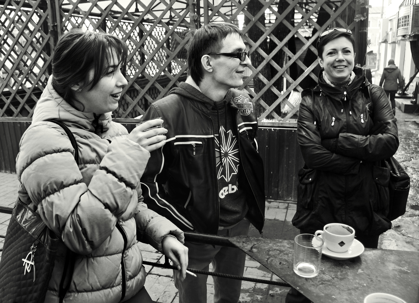 Осень в летней кофейне