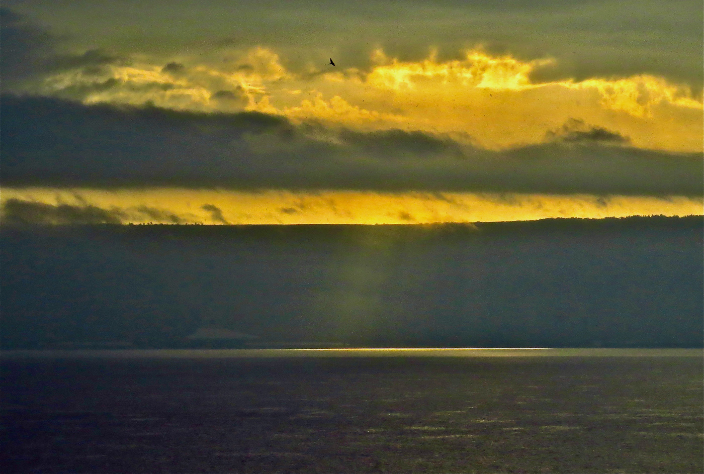 На рассвете