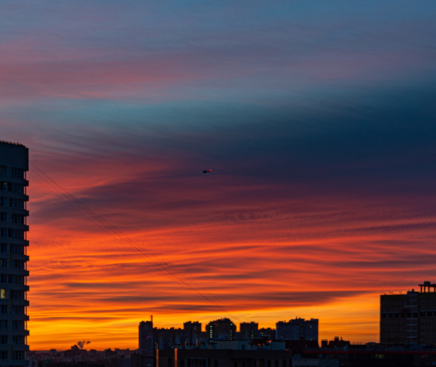 Октябрьский закат.