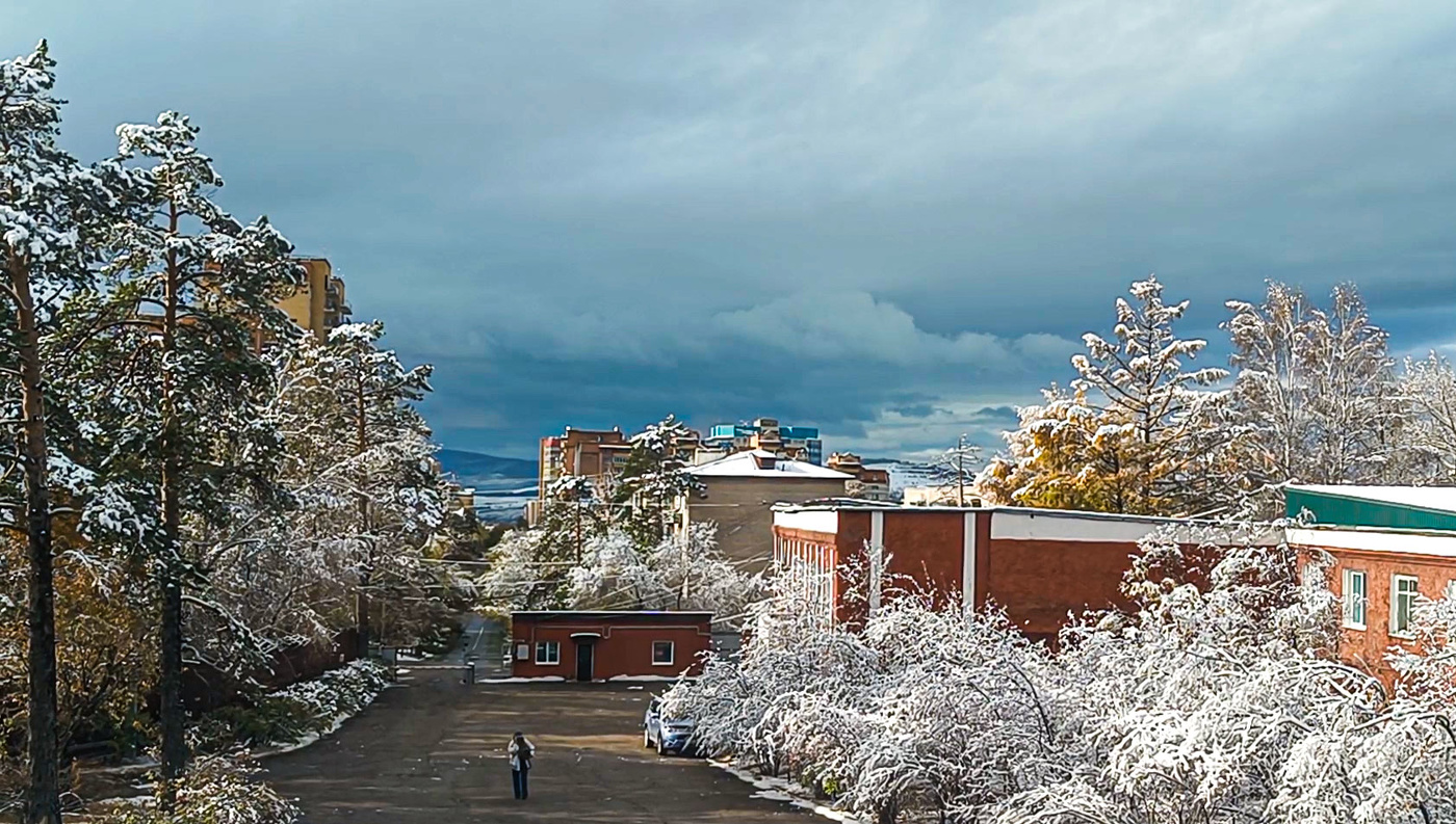 Привет от зимы