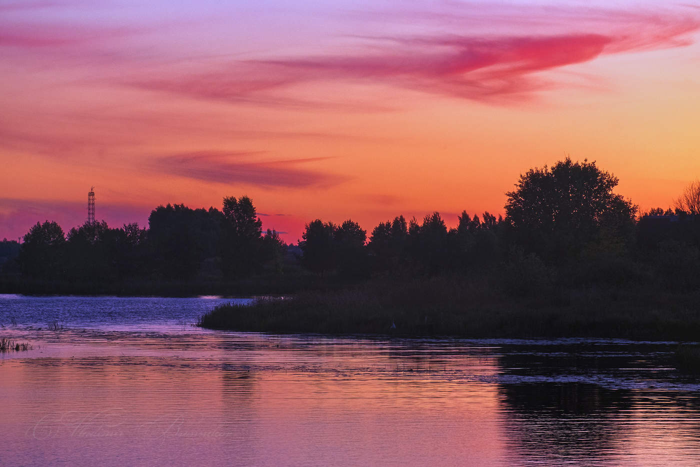 Осенним вечером