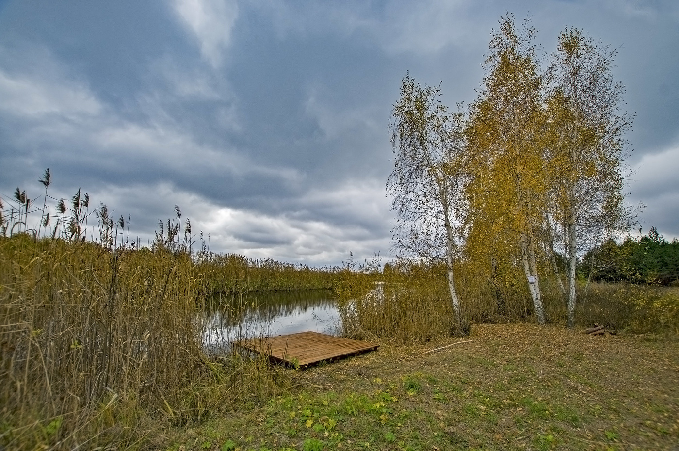 Осенняя тишина.