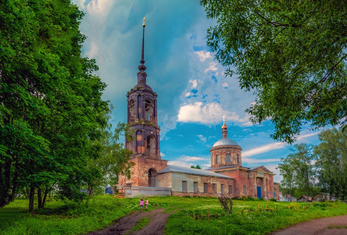 по родной сторонке...