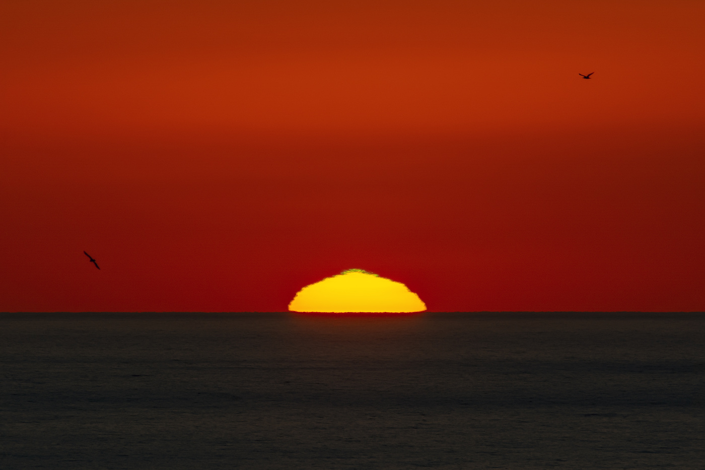 зелёный луч