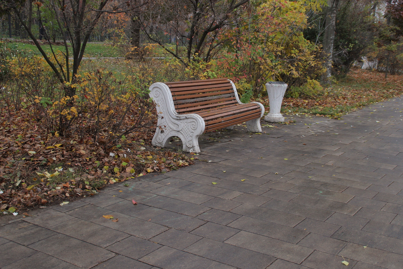 Пустая скамья