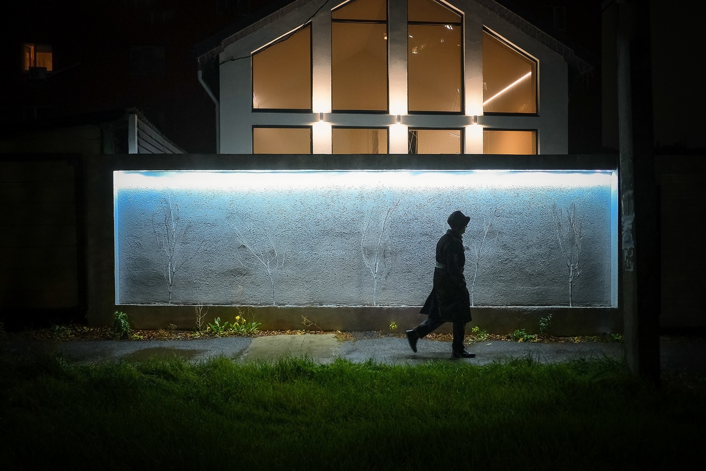 Ночь в городе N...