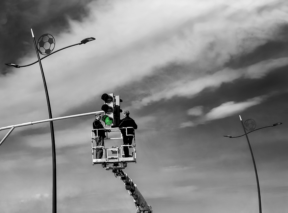 Зелёный свет.