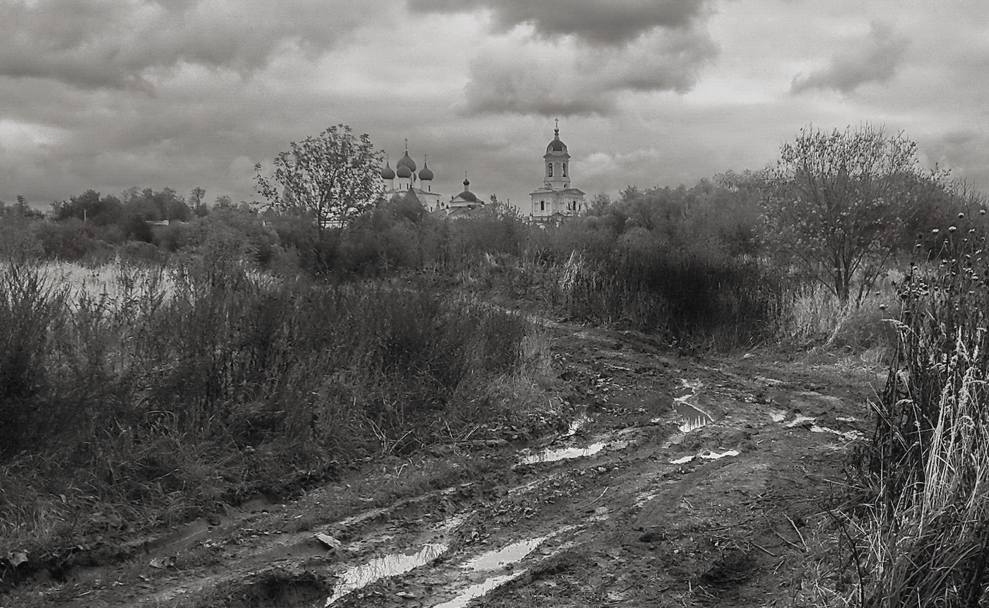 По распутице