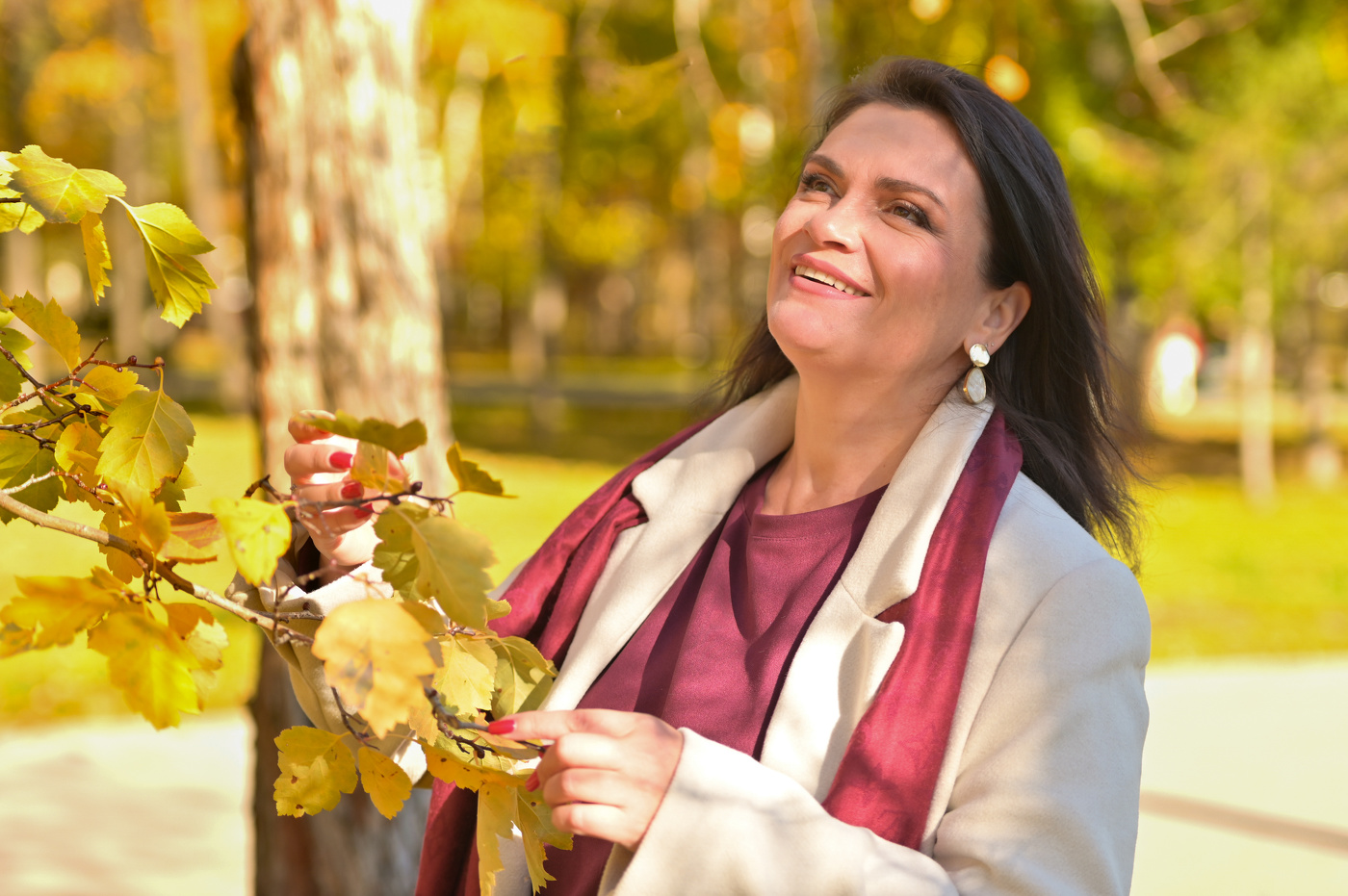 теплый октябрь