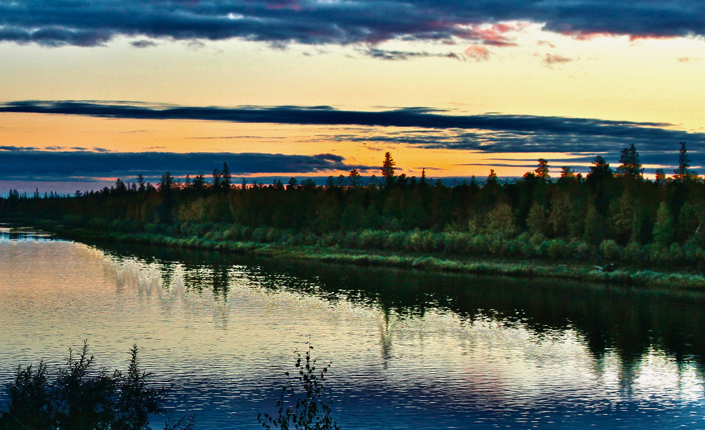 Зори вечерние...
