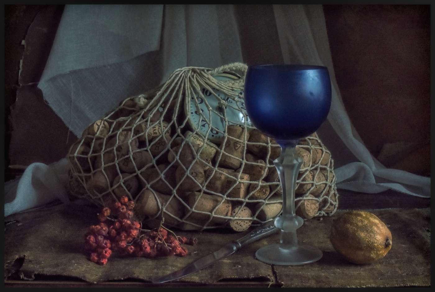 ...... Синий фужер ....