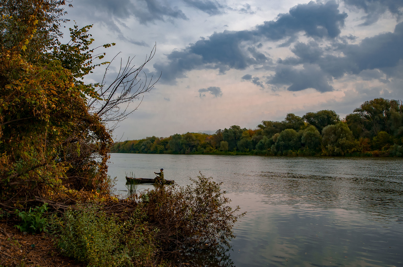На реке Дон.