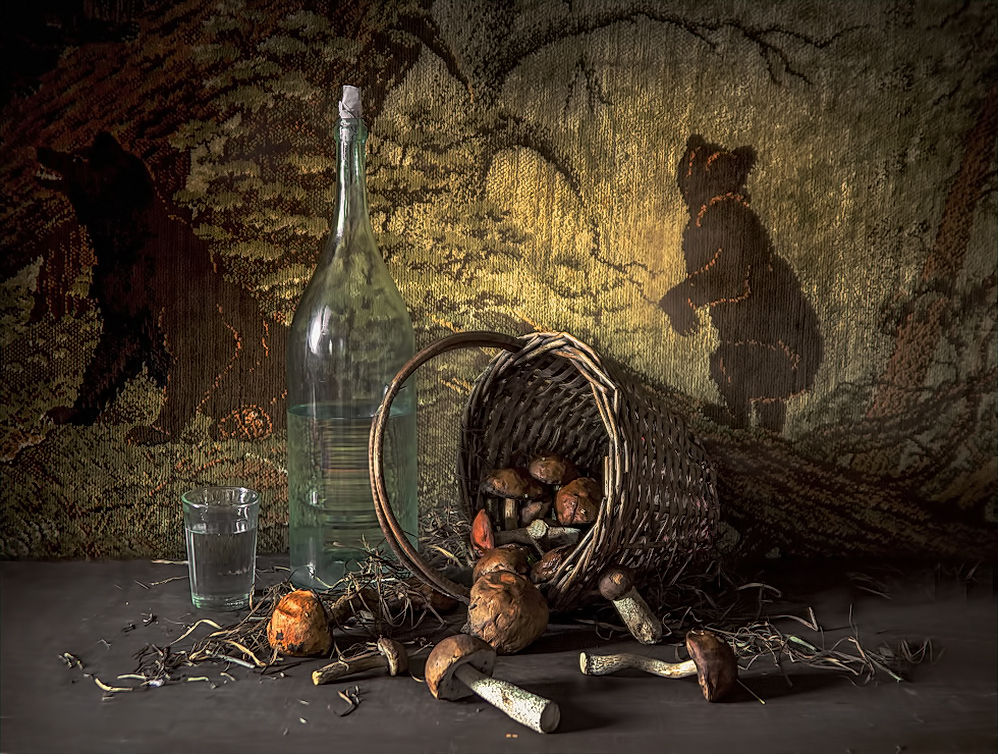 Осенние грибы.