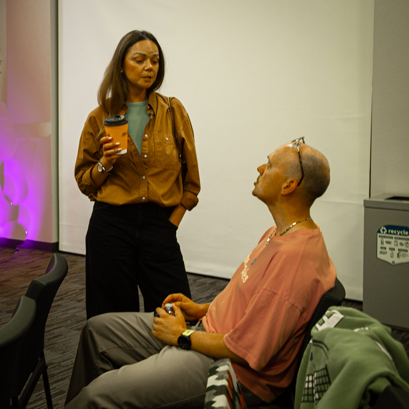 Разговор в стиле шестидесятых...