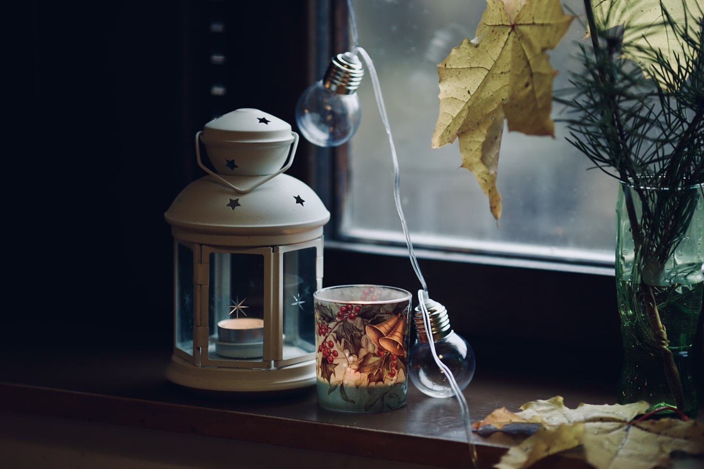 на краю осени