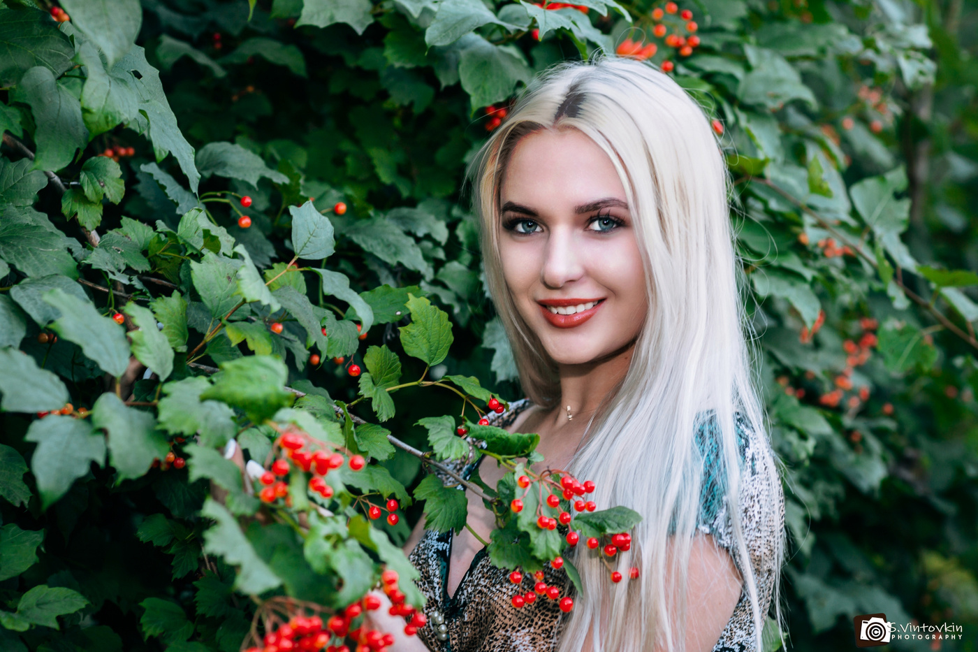 Портрет блондинки