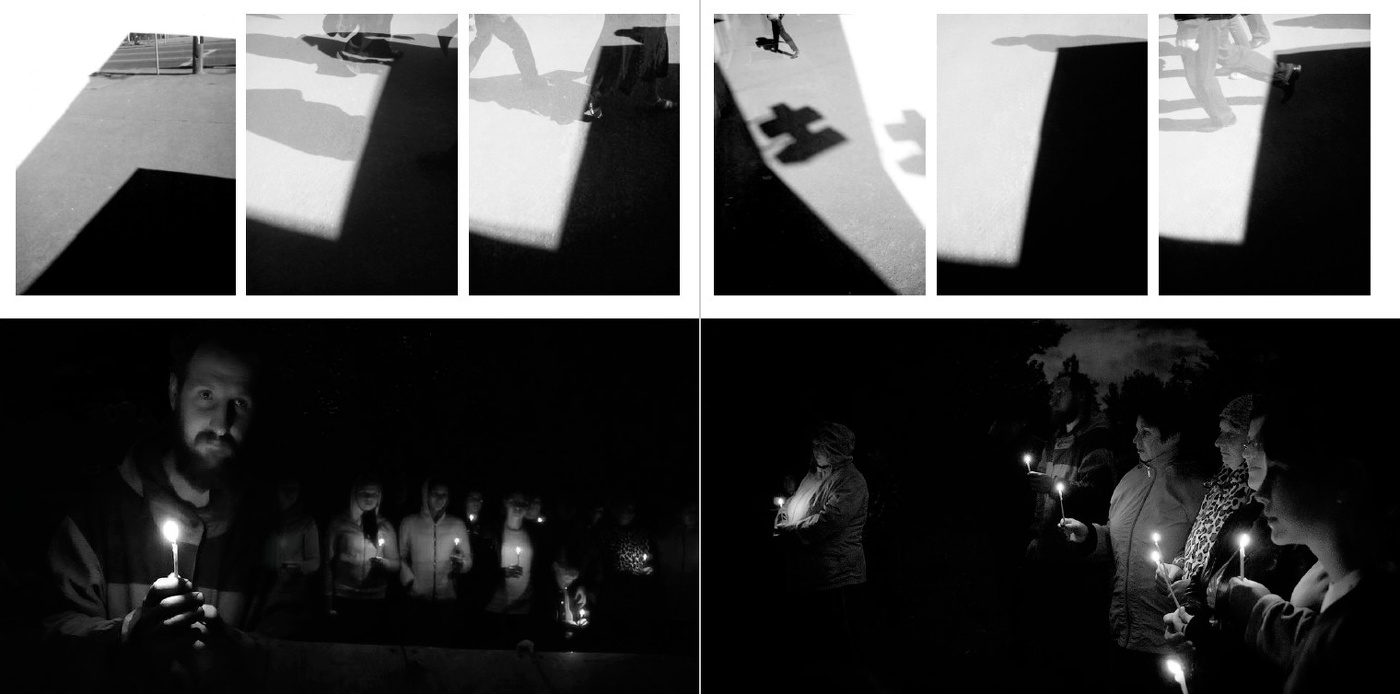 Разворот из фотокниги "Маргиналии".