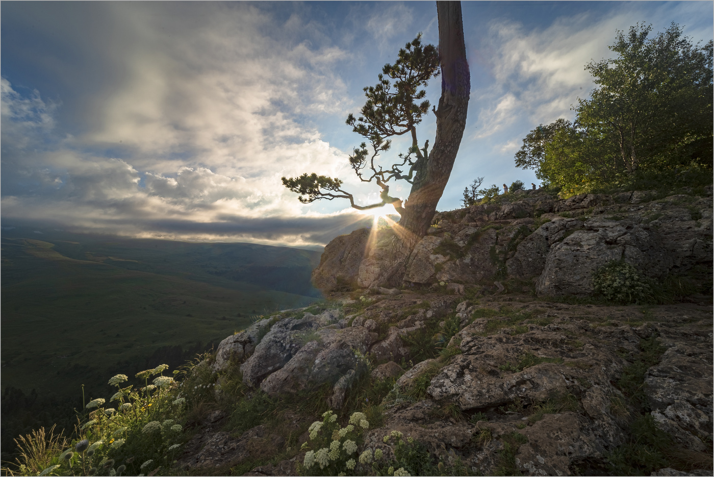 Вечер в горах