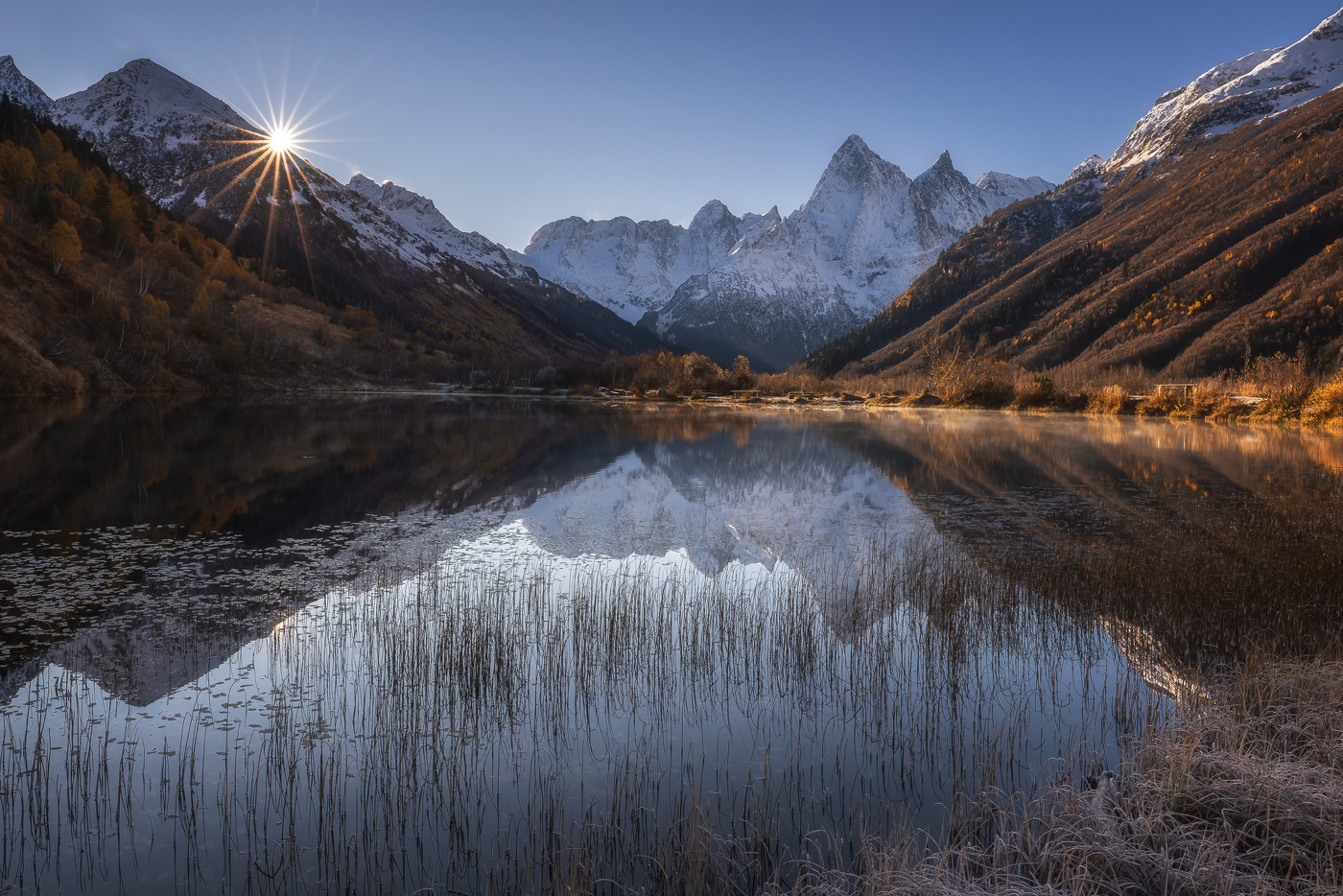 озеро в горах