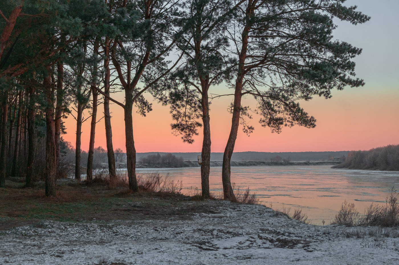 Левый берег Оки.