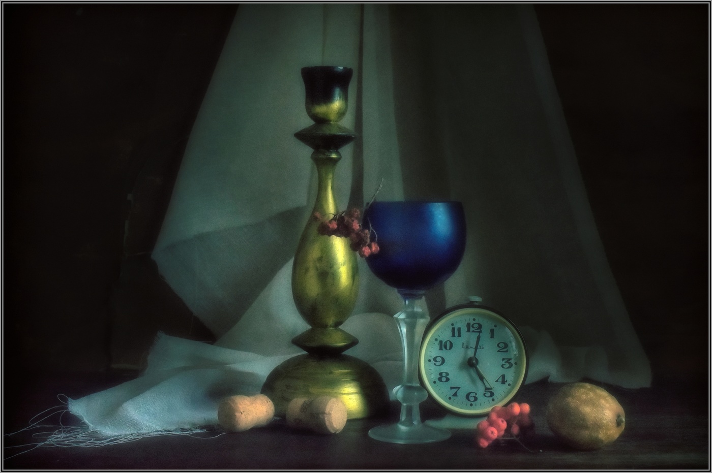 ..... Синий фужер ....