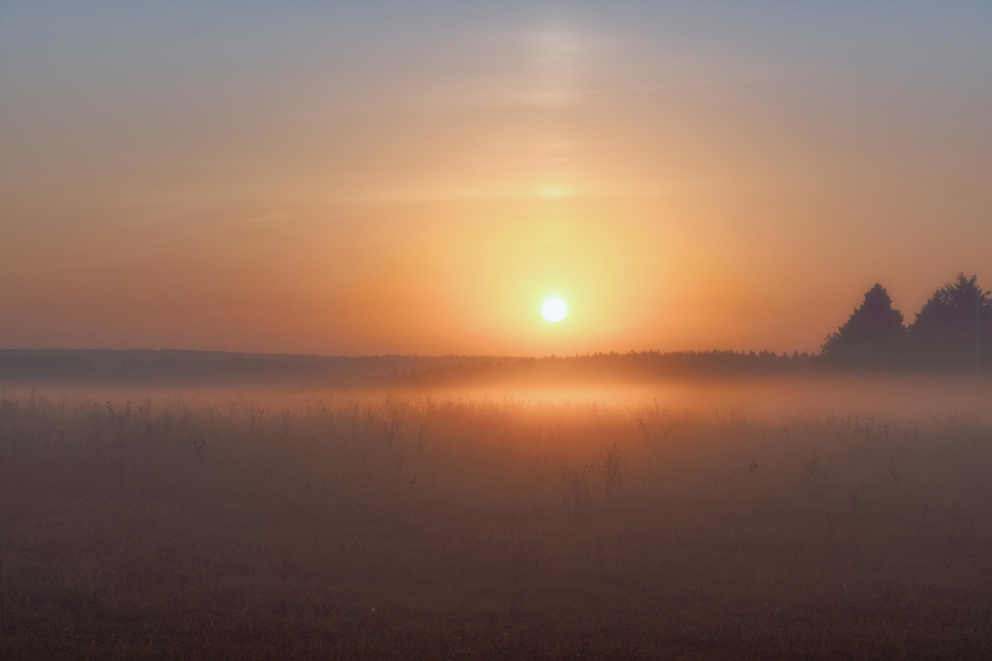 осенние восходы