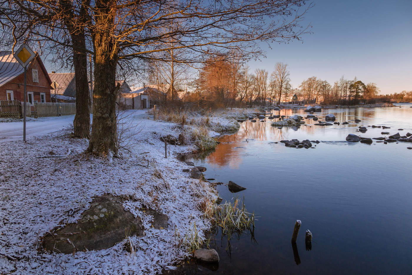 Субботнее утро. Ноябрь.