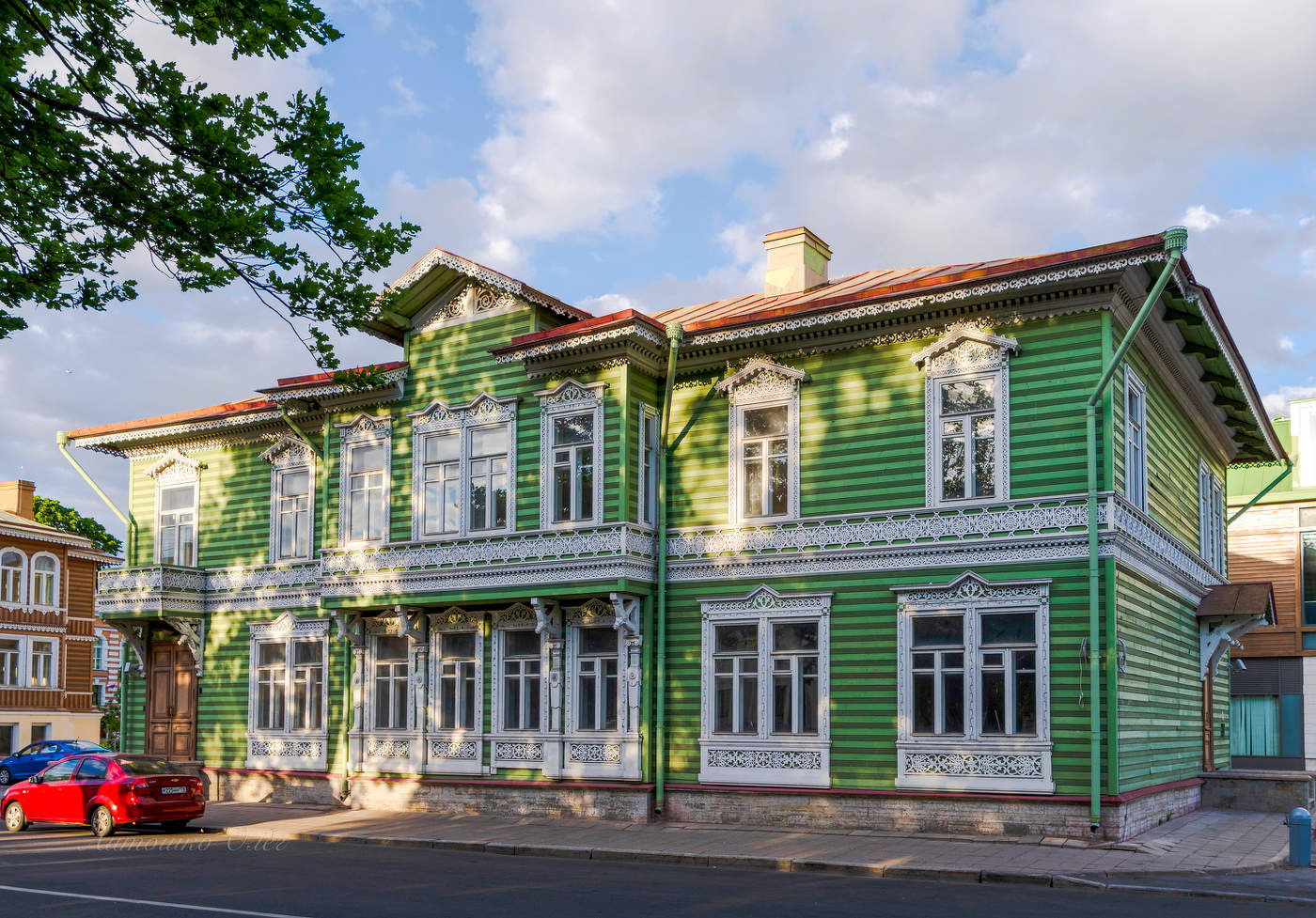 Дом действительного статского советника Ивана Александровича Хрущёва. Петергоф.