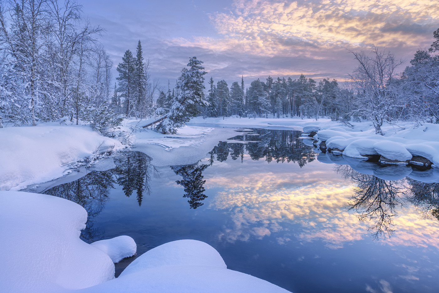 Утро с холодком...